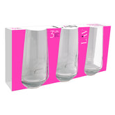 LAV LAL376A 3pcs Longdrink Glas 480cc